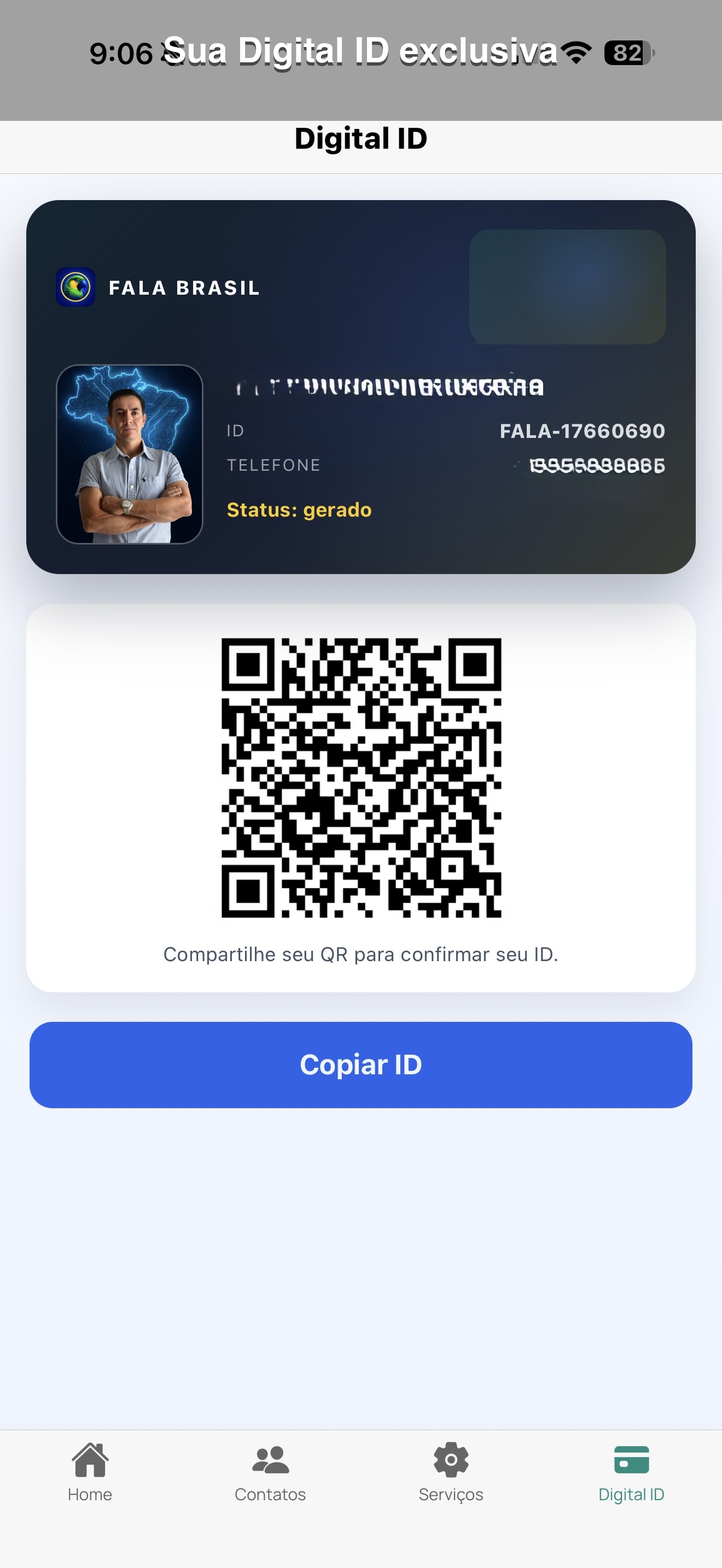 Digital ID do Fala Brasil